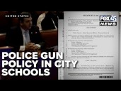 Maryland senator slams 'hypocritical' police gun policy in Baltimore City Schools