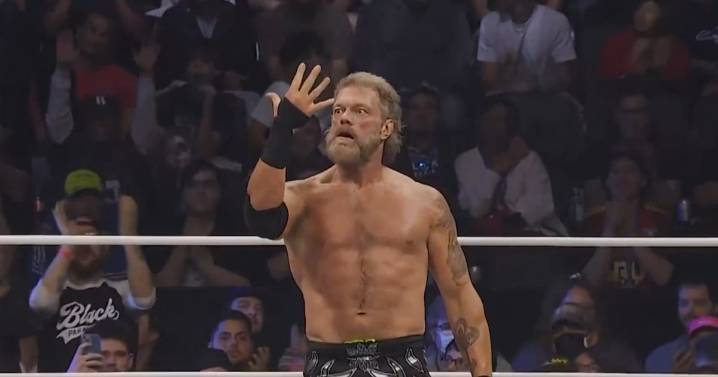 ¿Mensaje directo de Edge? Adam Copeland homenajea a John Cena en combate de AEW