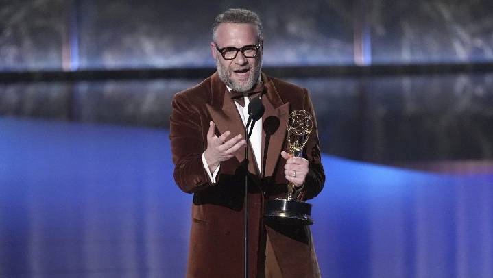 Seth Rogen, ‘Hacks’ and ‘Severance’ are early winners at 2025 Emmy Awards
