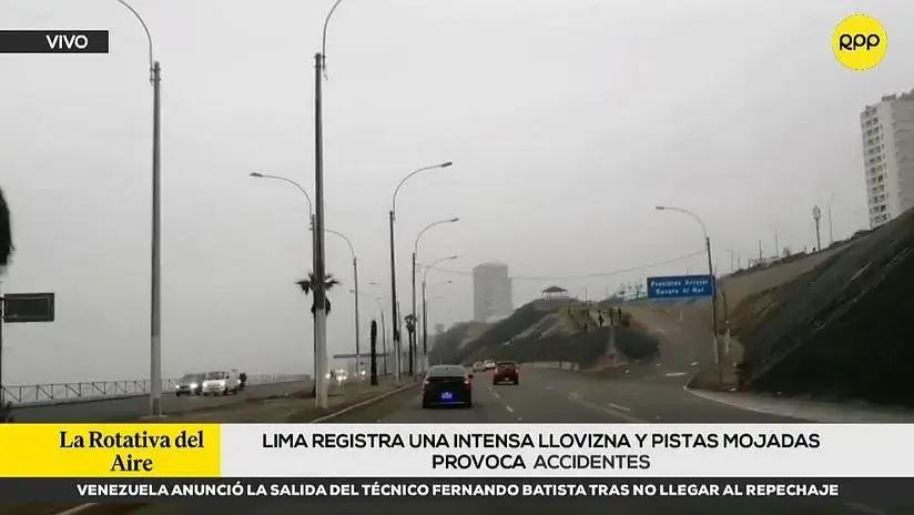 Reporte del clima en Lima: la ciudad registró intensa llovizna, alta humedad y sensación de frío