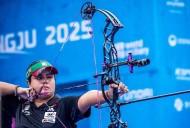 Andrea Becerra hace historia al ganar medalla de oro individual en el Mundial de Tiro con Arco Gwangju 2025