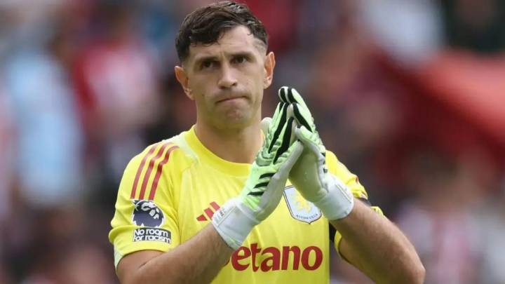 “Es el mejor arquero del mundo”: en el Aston Villa celebraron la continuidad del Dibu Martínez