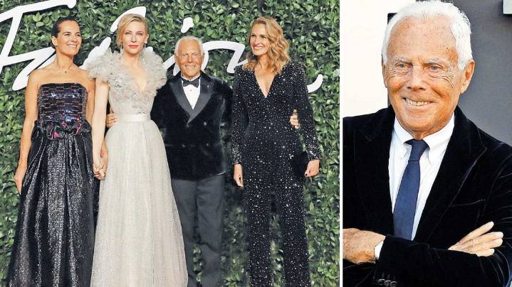 Giorgio Armani dejó un testamento ordenado y una empresa próspera