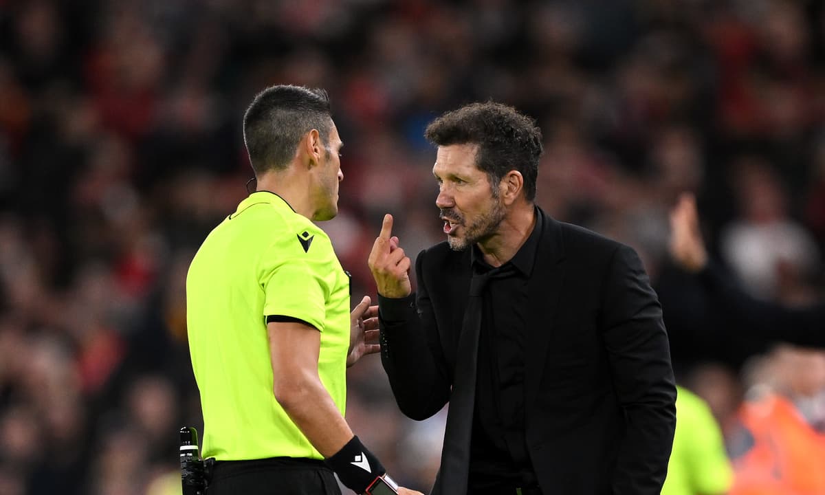 Diego Simone 'insulted for 90 minutes' before clash with Liverpool fans during Champions League defeat