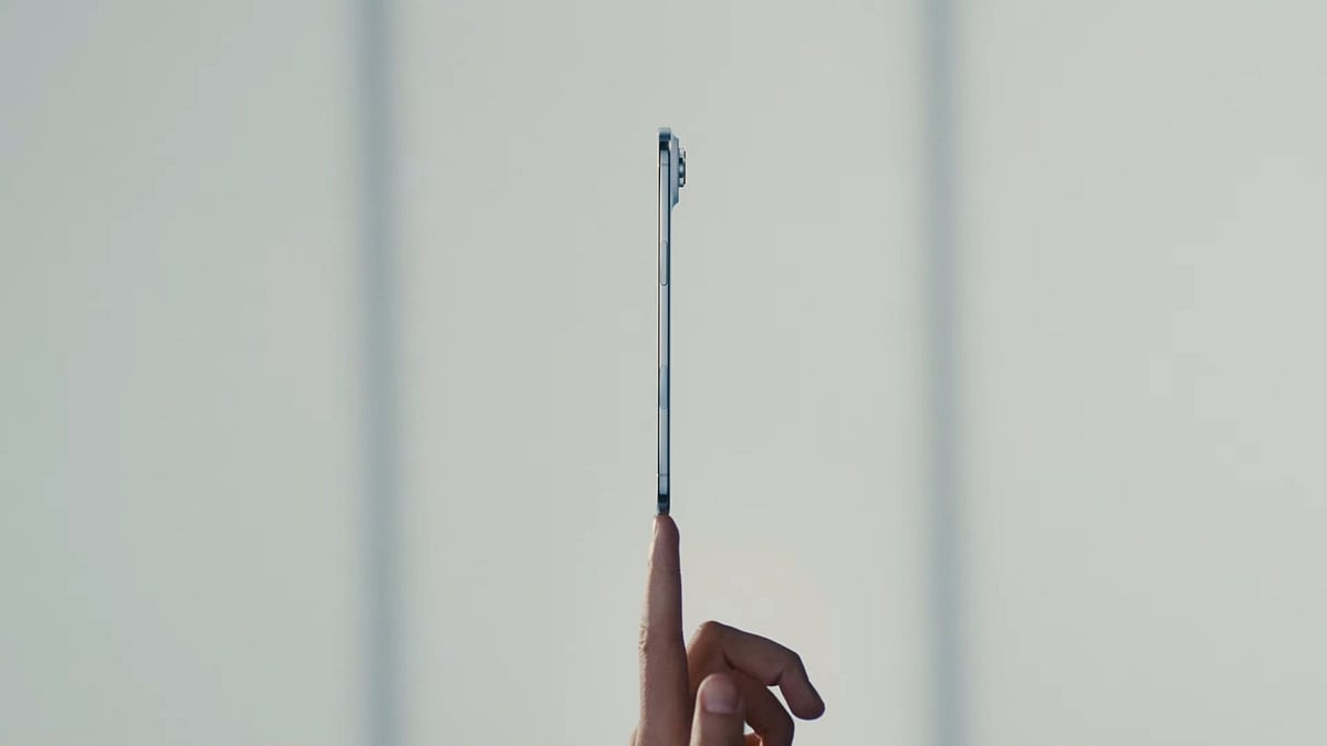 Así es el nuevo iPhone 17 Air, el más delgado de la historia: apenas 5.6 mm