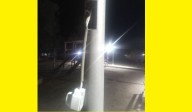 Milagro: Una niña de 4 años sufrió una descarga eléctrica al manipular una luminaria en un parque