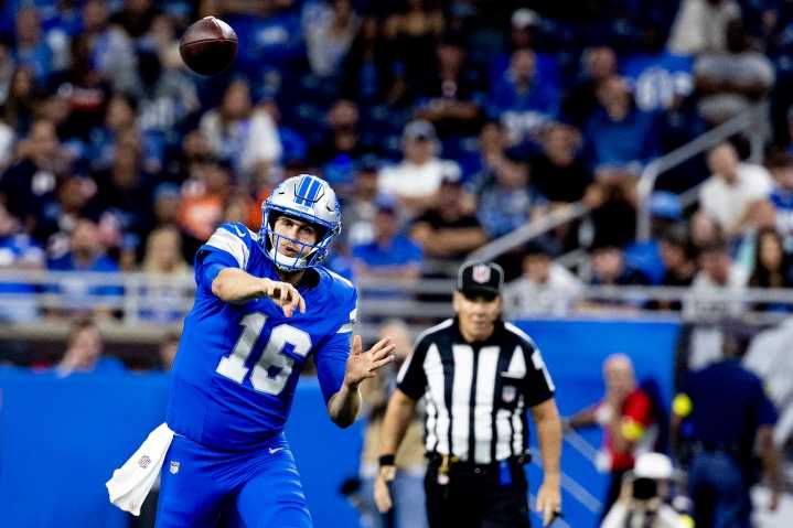 Lions’ Jared Goff named NFC Offensive Player of Week for performance vs. Bears