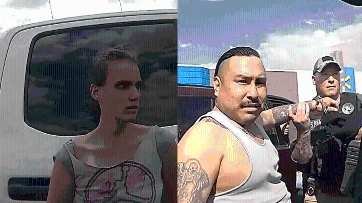 VIDEO: Parents charged in Clovis child abuse case speak to police