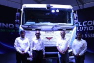 Montra Electric launches Rhino 5538 EV 4x2 TT with 6-min battery swap, inaugurates women