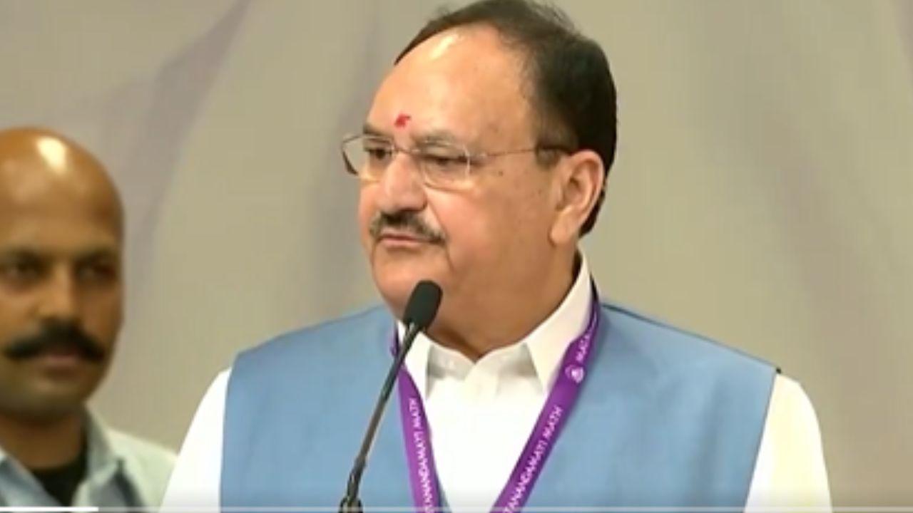 JP Nadda visits Kerala to attend Mata Amritanandamayis birth anniversary