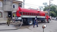 Terrible incendio en vivienda de la colonia Tinaco en Ciudad Madero
