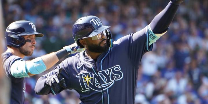 Junior Caminero hits home run No. 43 vs. the Cubs