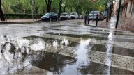 La Aemet eleva a naranja el aviso por lluvias para hoy en el Altiplano y Vega del Segura