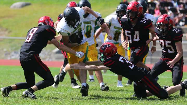 Photos of North Smithfield football against Exeter