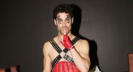 Darren Criss Strips Down to Fishnets & Corset for ‘Exorcistic: The Rock Musical’ Cameo Appearance on Opening Night! | Adam Lambert, Broadway, Darren Criss, Frankie Grande, Mia Swier | Just Jared: Cele