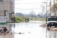Lluvias agravan inundaciones en Lerma; vecinos exigen soluciones