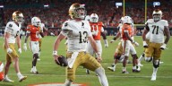 Notre Dame QB CJ Carr impresses in first collegiate start despite ups and downs