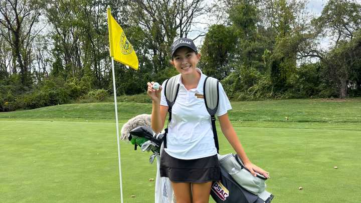 Estero grad Sophia Reed sinks hole-in-one in first college golf tournament