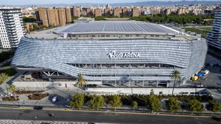 El Roig Arena abre sus puertas en Valencia: 400 millones de inversión y un millón de asistentes en su primer año