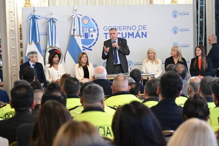 Jaldo encabezó la presentación de tierras fiscales recuperadas y afirmó "el fin de la impunidad"