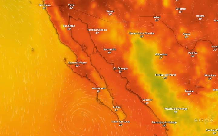 Clima en La Paz y Los Cabos este miércoles 3 de septiembre de 2025