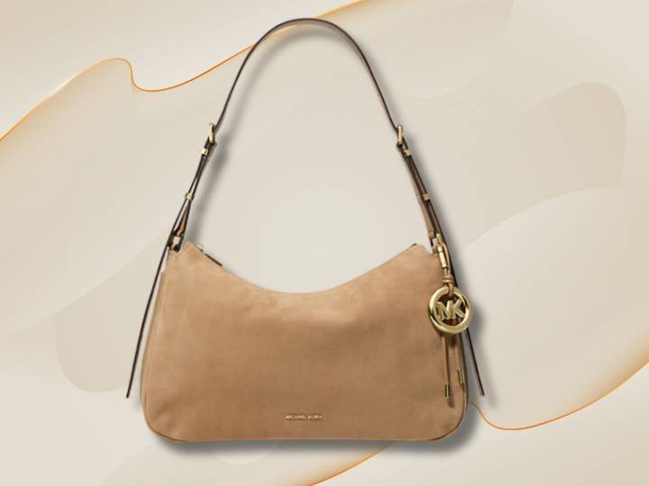 Michael Kors Nolita Medium Nubuck Convertible Shoulder Bag on sale for $74 off