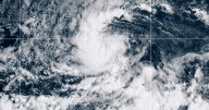 Hurricane Kiko forms in the Pacific, moving west