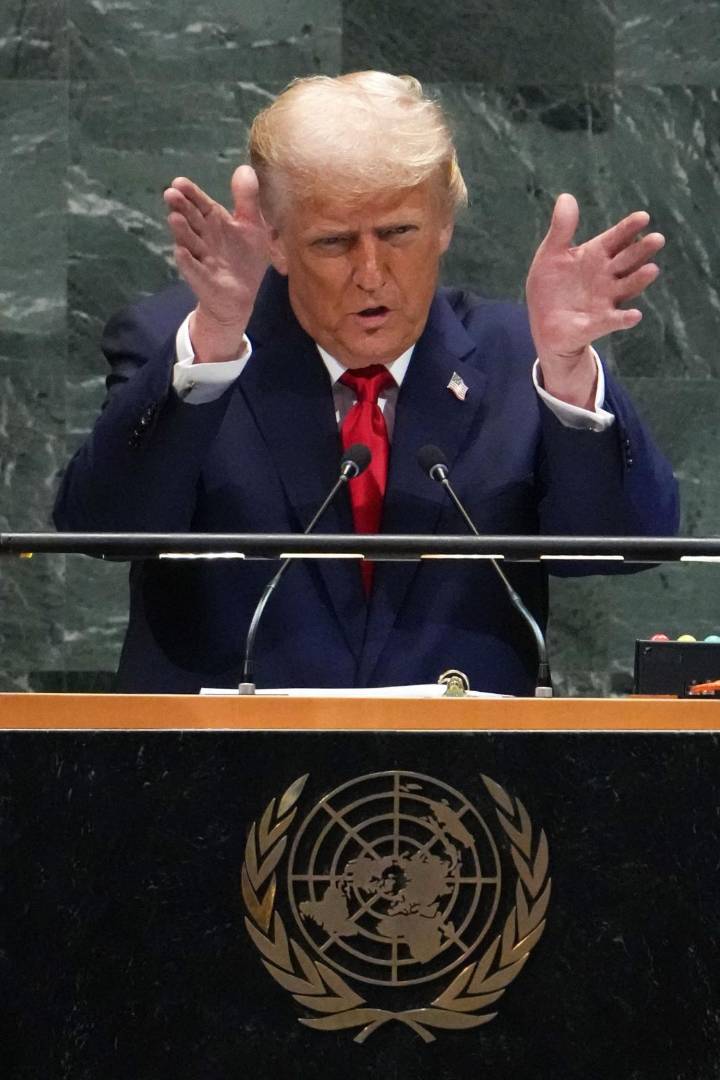 Trump se desata en la ONU: «Reconocer el Estado palestino es un premio muy alto para Hamás»