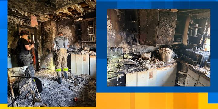 Knoxville home deemed uninhabitable after fire breaks out in kitchen, fire department says