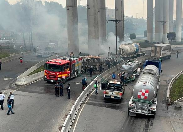 Dan de alta a paciente de 15 años afectado por explosión de pipa de gas en Iztapalapa
