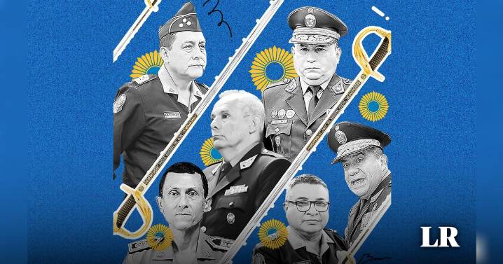 Seis tenientes generales pujan por la Comandancia General de la PNP