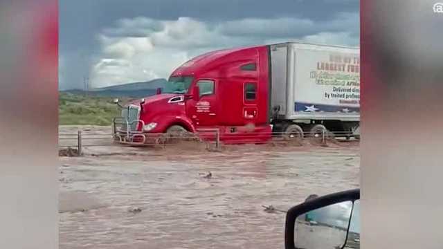 Flooding disrupts Rail Runner Express, I