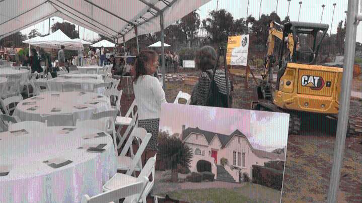 Eaton Fire victims celebrate the start of rebuilding Altadena homes
