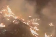 Evacuation Levels Shift in Labor Mountain Fire