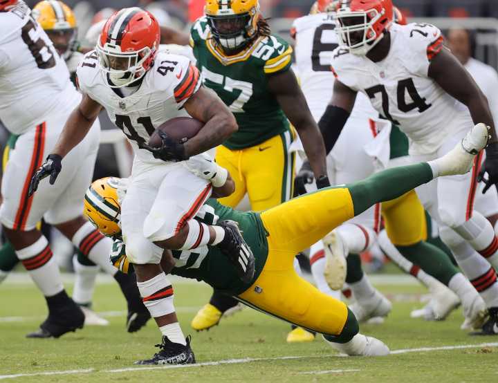 Where to watch the Green Bay Packers vs. Cleveland Browns livestream today for free