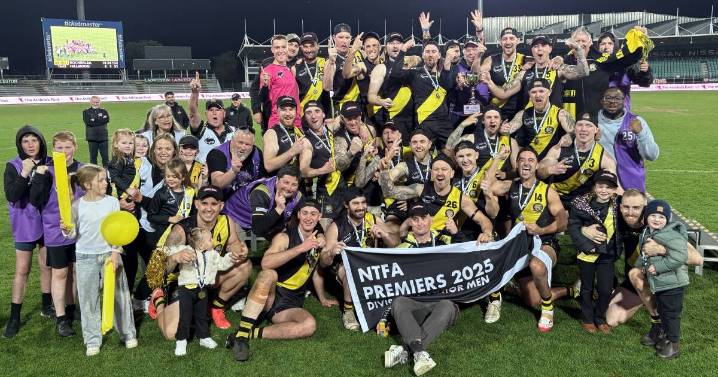 Rocherlea wins 2025 NTFA division one senior premiership