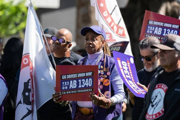 California Uber and Lyft drivers closer to being able to unionize after crucial vote
