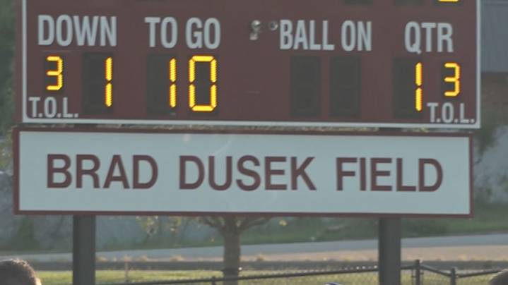 Temple ISD renames Lamar Competition Field after Brad Dusek
