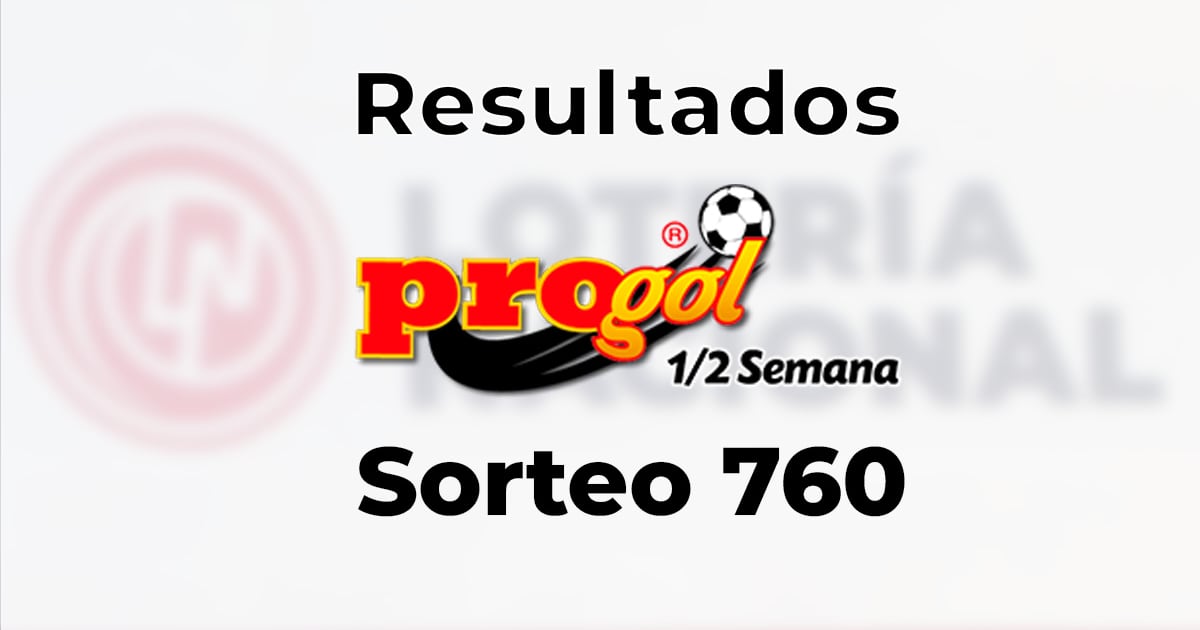 Resultados del Progol Media Semana 760: checa la quiniela ganadora