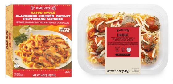 Alert for ready-to-eat meals containing pasta that may be contaminated with listeria