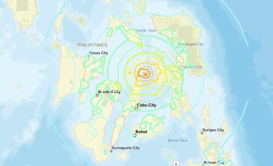 Sismo de magnitud 6.9 sacude Bohol, Filipinas; descartan tsunami