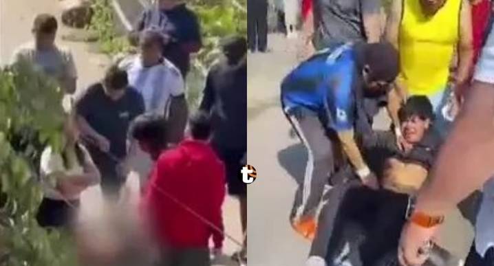 ¡Justicia popular en SJL! Cansados de los robos, vecinos desnudaron y golpearon a dos ladrones [VIDEO] Dos sujetos fueron reducidos, despojados de su ropa y castigados en plena calle tras intentar asa
