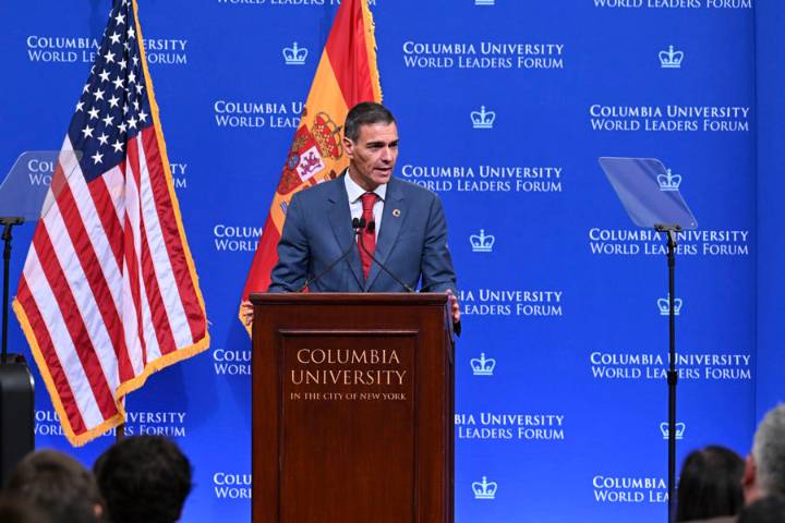 Sánchez defiende sus políticas progresistas y la inmigración frente a la posición de Trump
