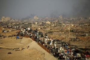 Gaza civil defence says dozens killed in Israeli strikes