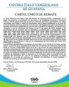 Cartel único de Remate