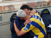 Tras la emotiva vuelta a Rosario, Russo analizó el empate de Boca y respondió molesto sobre su salud: "¿Cómo me ves? Tengo el alta de todo"