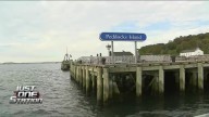 JUST ONE STATION: Volunteers clean up more than 10,000 pounds of debris from Peddocks Island