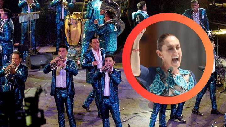 Sheinbaum anuncia concierto de La Arrolladora Banda Limón en Zócalo por festejo del 15 de septiembre