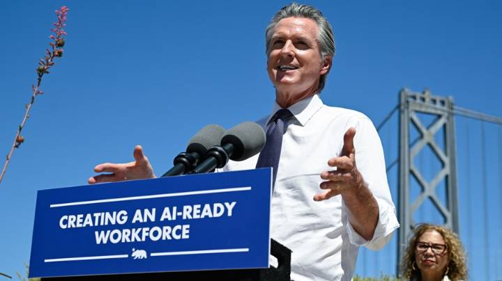 Newsom signs new AI rules
