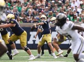 Price's four touchdowns power No. 24 Notre Dame to 56